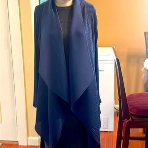 Armani collection crumpled fabric jacket